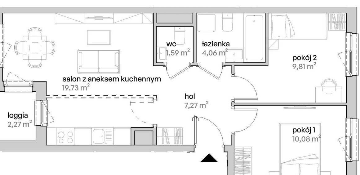 OKAZJA > 3 pokoje > Loggia > KLUCZE 2Q 2026