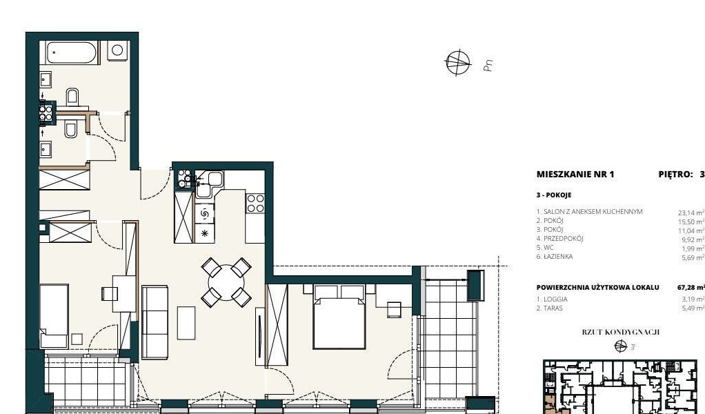 Apartament Premium |3 Pokoje|design & Relaks|0%pcc