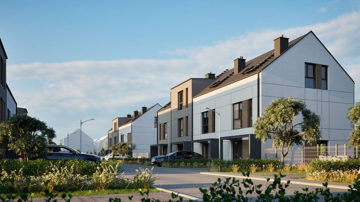 Segment na kameralnym osiedlu "Duchnickie Zacisze" w Duchnicach