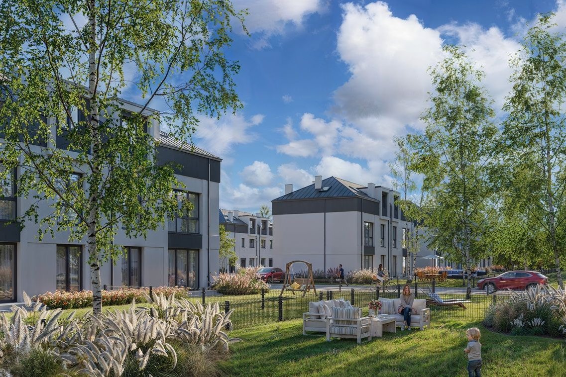 Apartament 2-poziomowy 112 m² z ogródkiem – Zielone Ogrody, Śliwniki