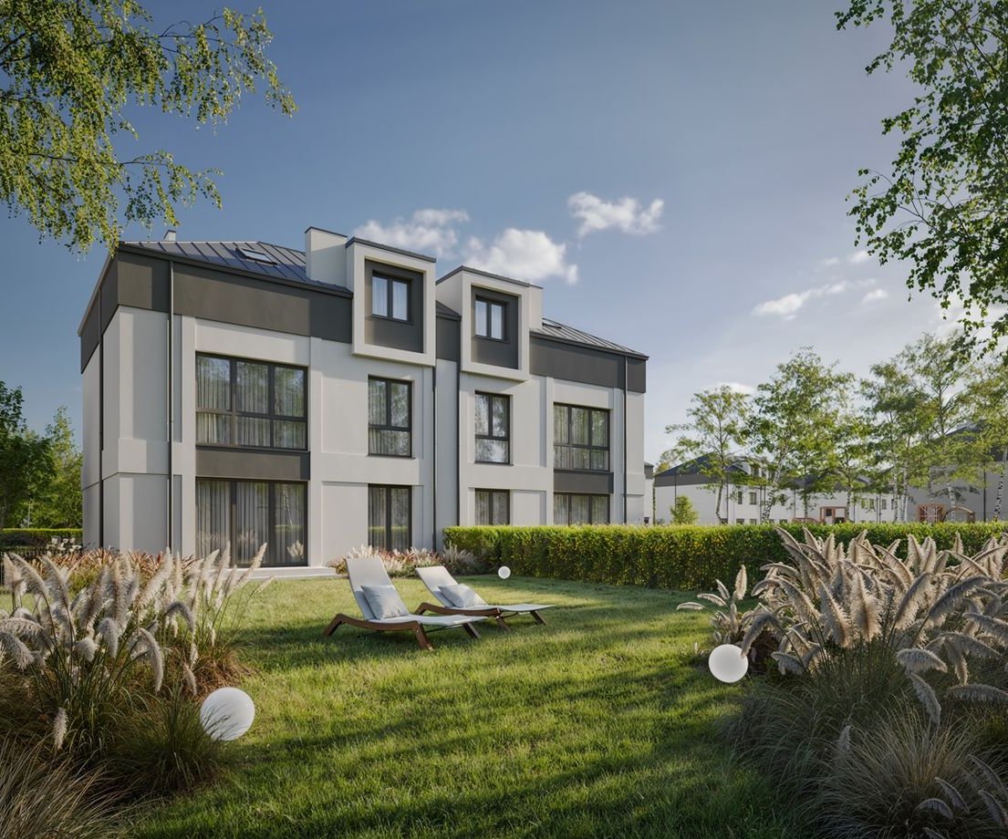 Apartament 2-poziomowy 112 m² z ogródkiem – Zielone Ogrody, Śliwniki