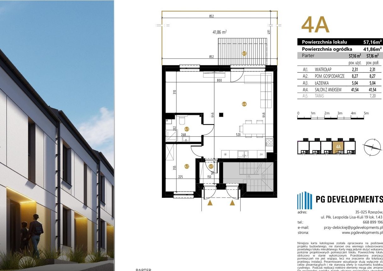 Mieszkanie z ogródkiem Apartamenty Dębicka + Gratis Miejsce Parkingowe