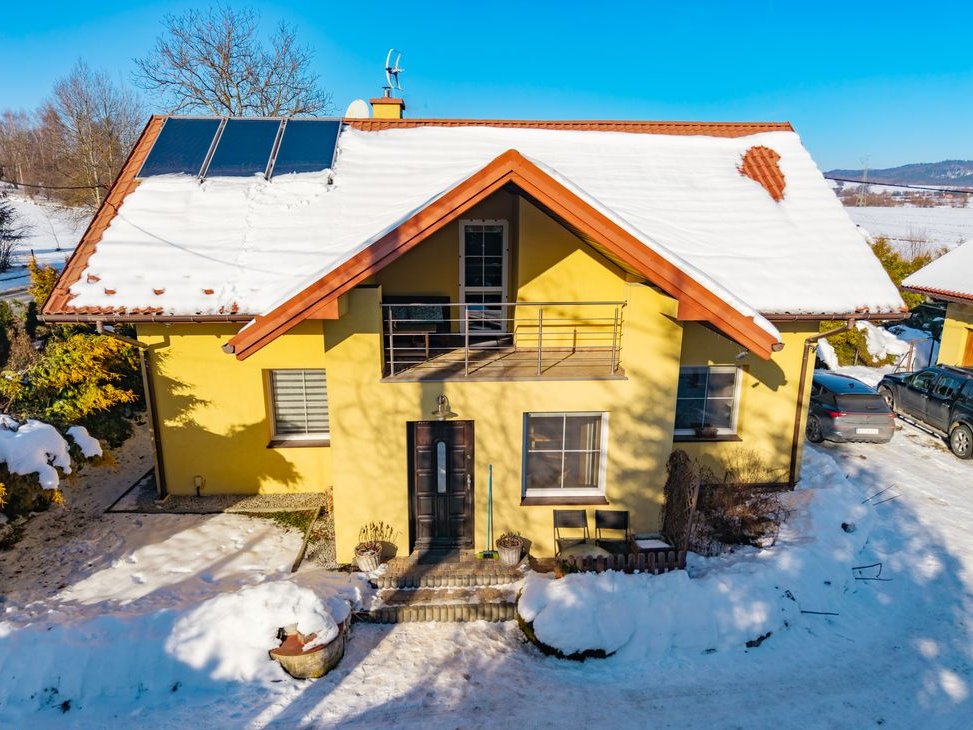 dom + garaż Wojaszówka - działka 22,9 ar