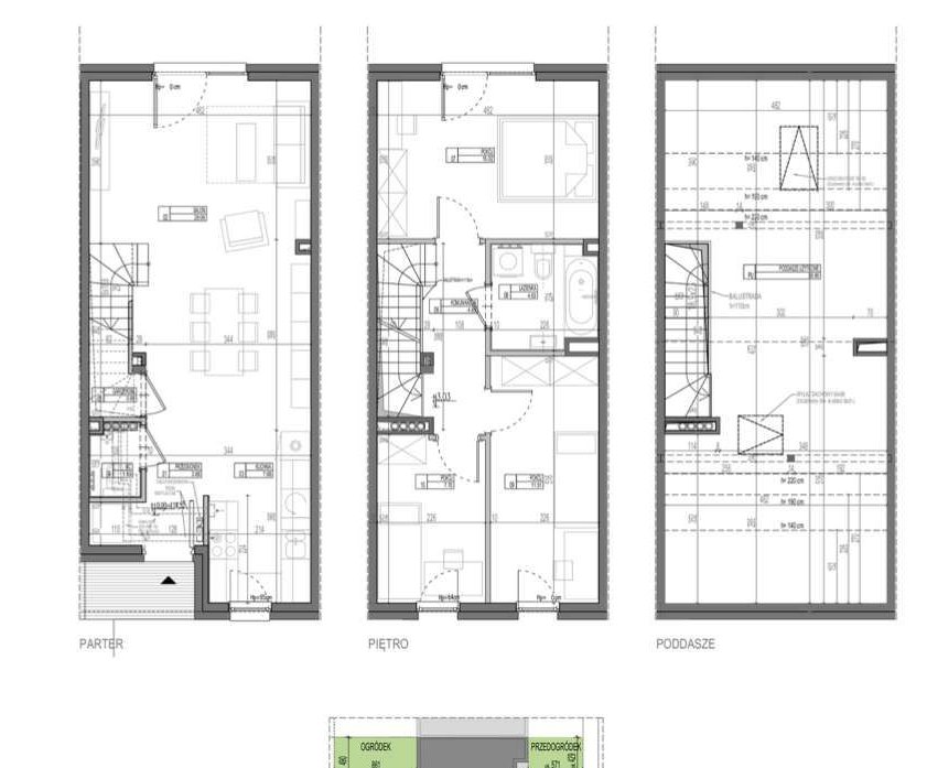 OSTATNI segment z ogródkiem i poddaszem użytkowym GOTOWT na czerwiec!