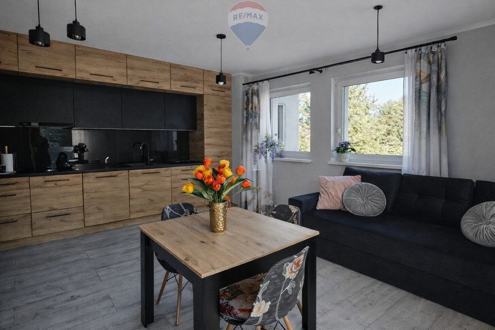 Nowoczesne 2-pokojowe mieszkanie z ogródkiem Skoki