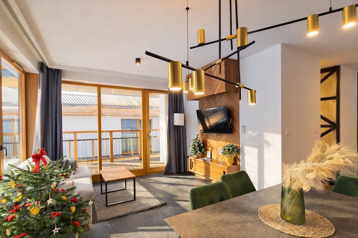 Apartament inwestycyjny, Kościelisko, taras, widok