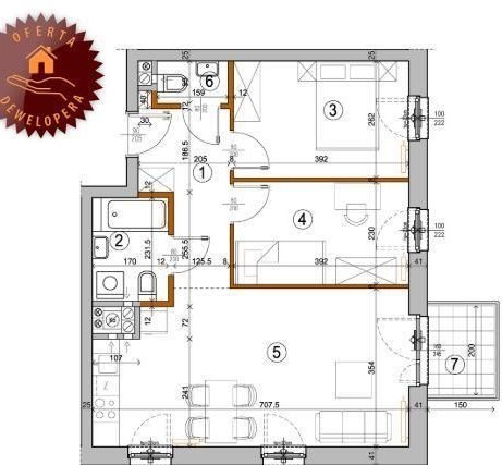 3 pok od Dewelopera Rembertów okno w kuchni