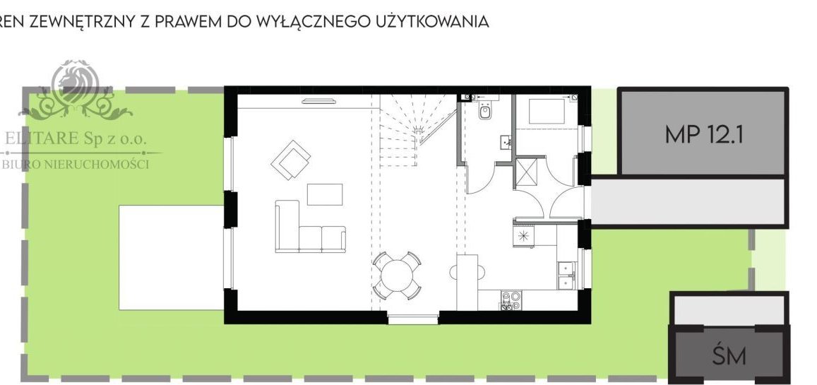 Mieszkanie jak Dom o pow. 110,32 z pompą ciepła, z