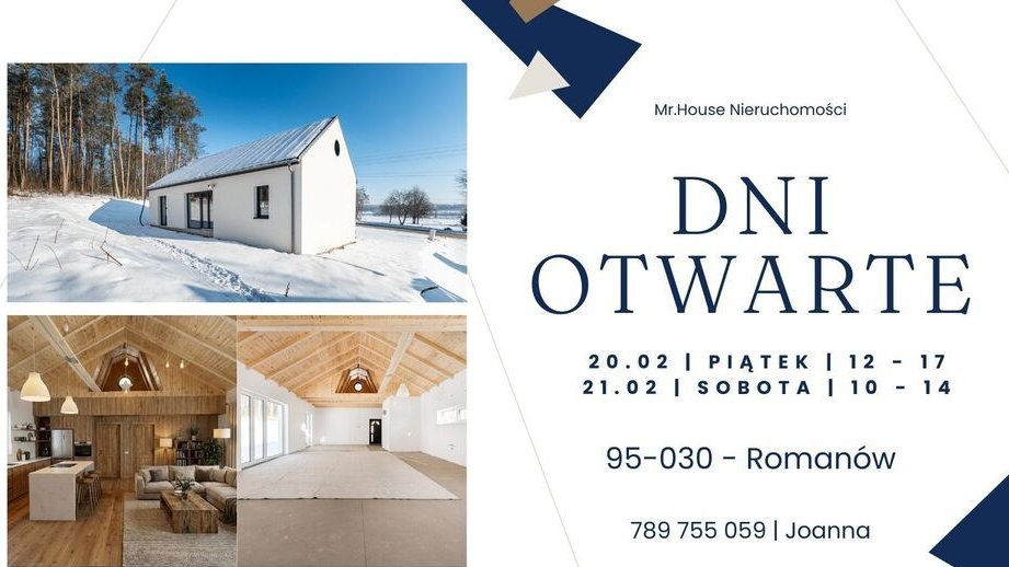 Murowany dom PARTEROWY z wolnością aranżacji