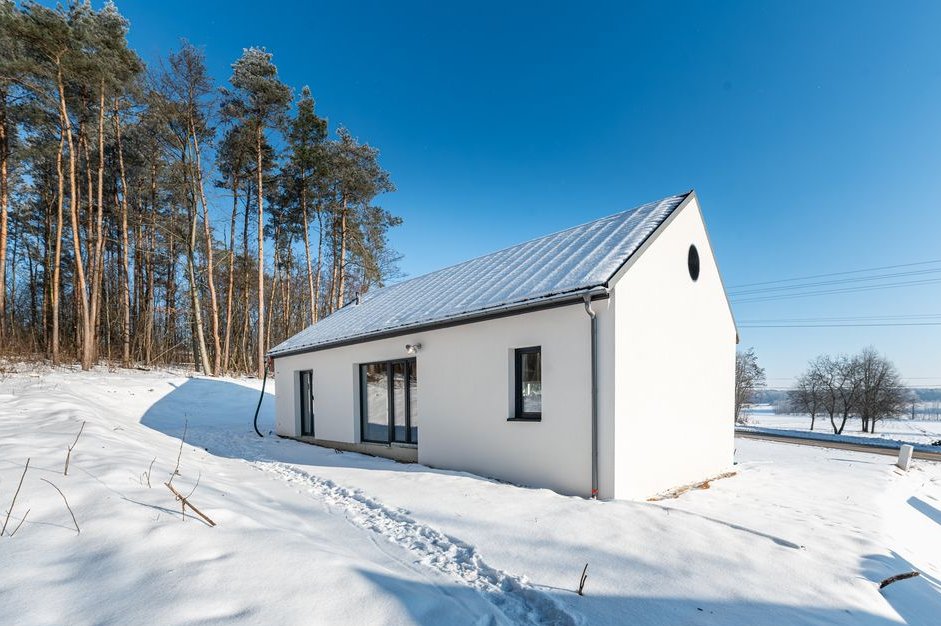 Murowany dom PARTEROWY z wolnością aranżacji