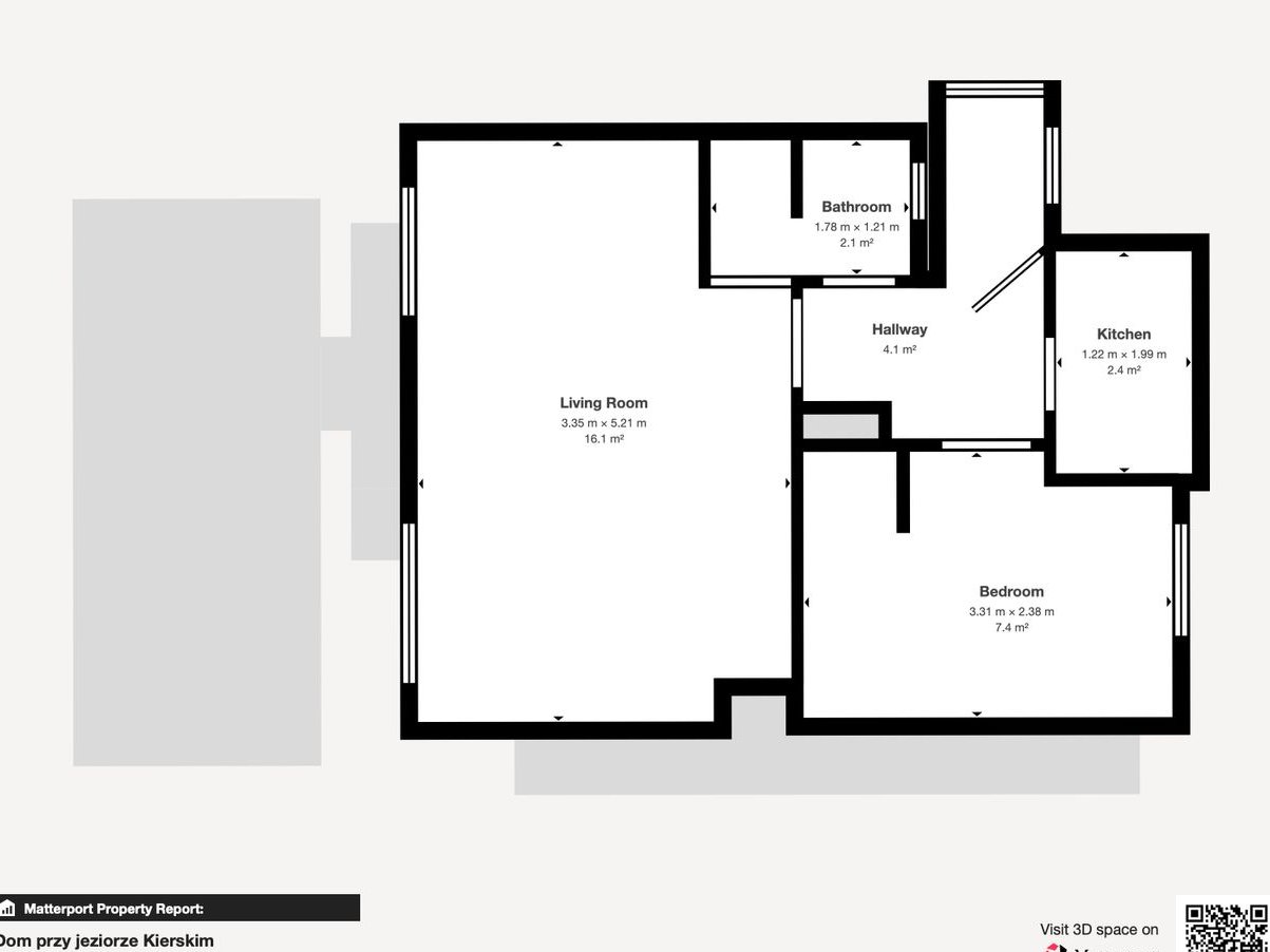Dom przy jez. Kierskim/dostępny od zaraz/bez obciążeń/spacer 3D