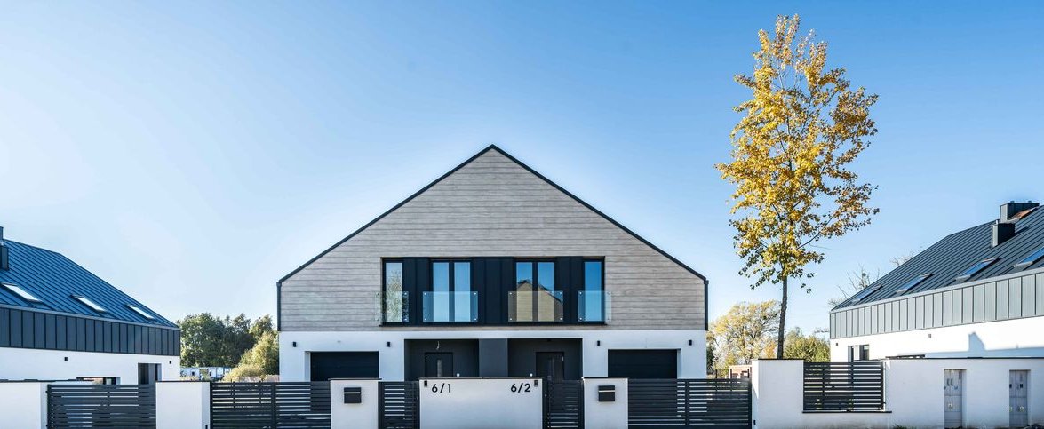 Dom w zabudowie bliźniaczej, nowy, gotowy do odbioru