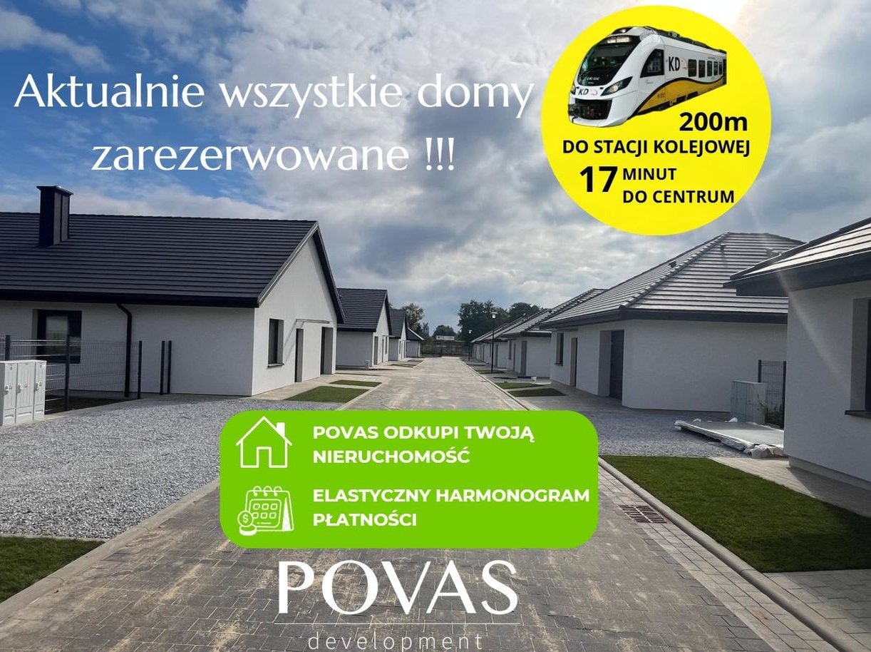 Aktualnie wszystkie domy zarezerwowane !!! 1 km od Bielan Wrocławskich