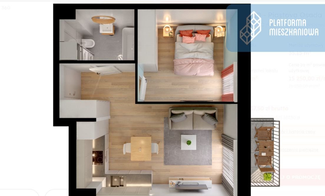 ⭐ 2-pok mieszkanie | promocja na garaż podziemny