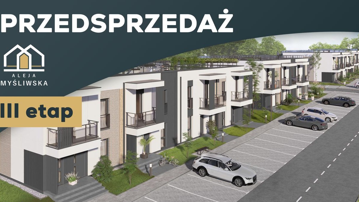 Mieszkanie 3 pokoje, ogród, parking - przedsprzedaż!