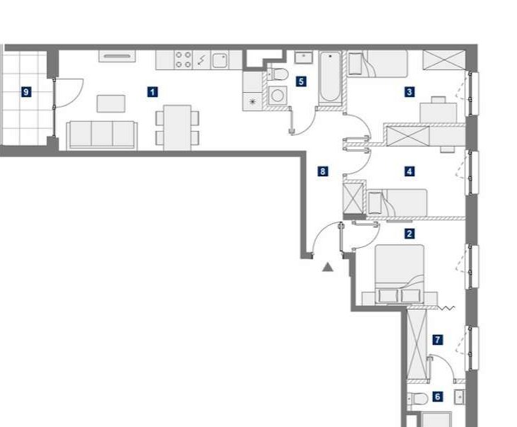 Sypialnia MASTER z prywatną łazienką i garderobą! Rabat aż 72 800zł!
