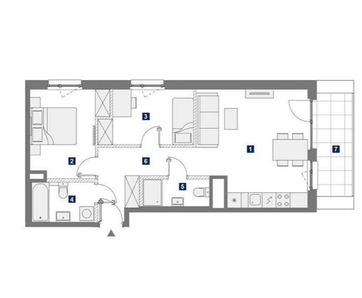 Piękny układ mieszkanie, nasłonecznione- zapraszam na prezentację!