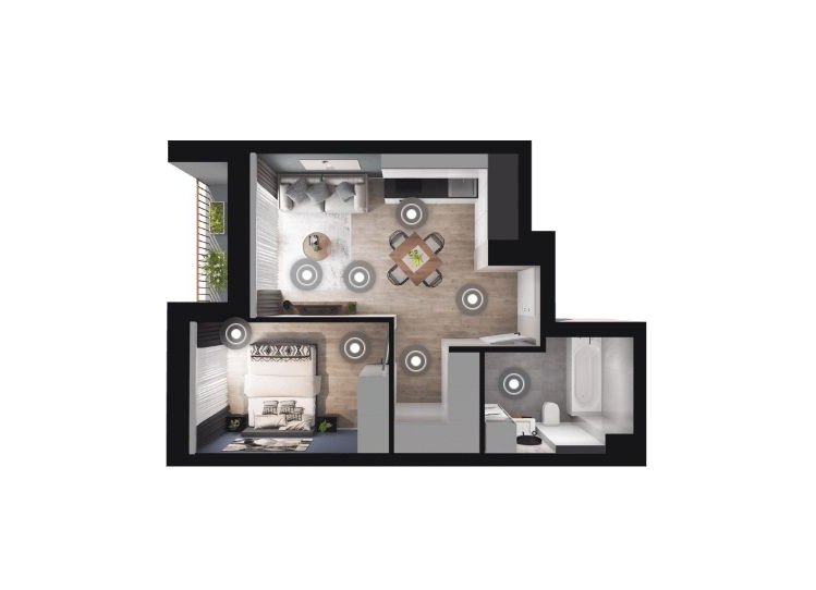 DNI OTWARTE/2 pok-loggia/lista promocyjna/Miejsce zewnętrzne gratis