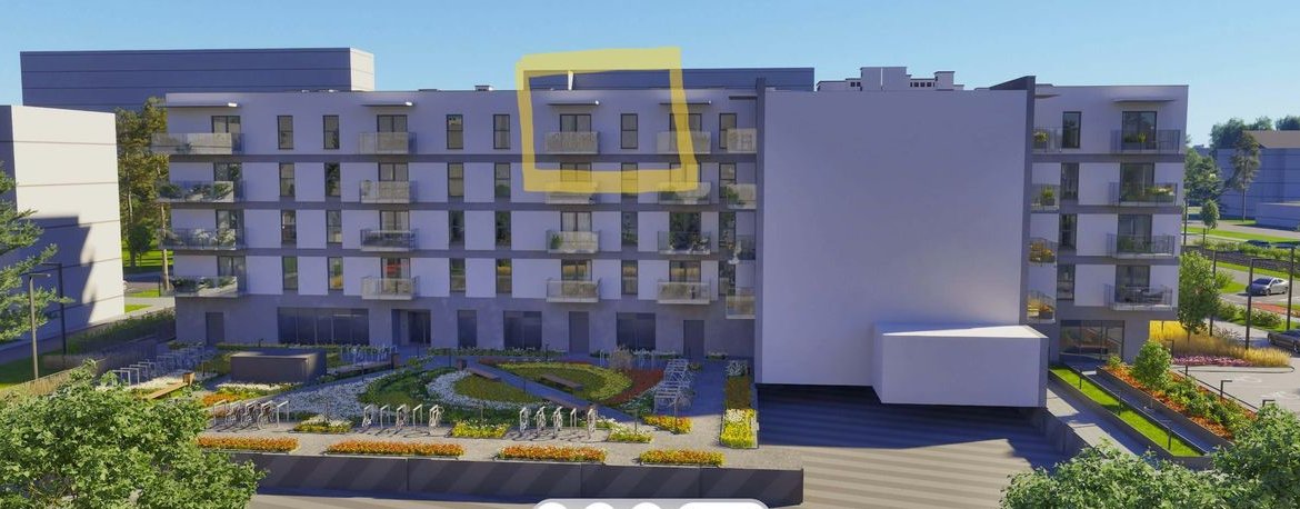 Mały, jasny i cichy NOWY apartament blisko centrum Wrocławia - 41,71m2