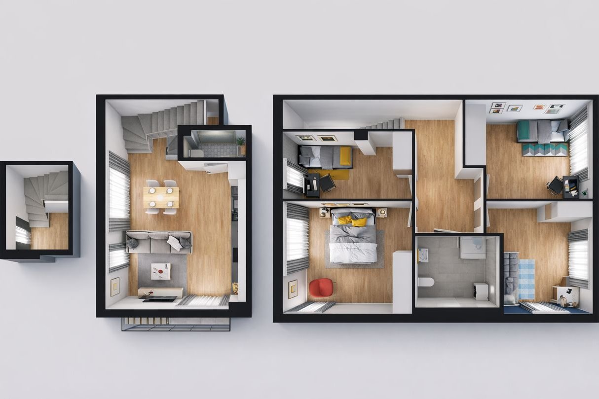 Nowoczesne 5-pokojowe mieszkanie - balkon - parking - podłogówka