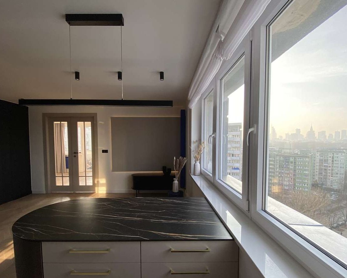 Apartament z fenomenalnym widokiem na panoramę nad Wisłą - REZERWACJA