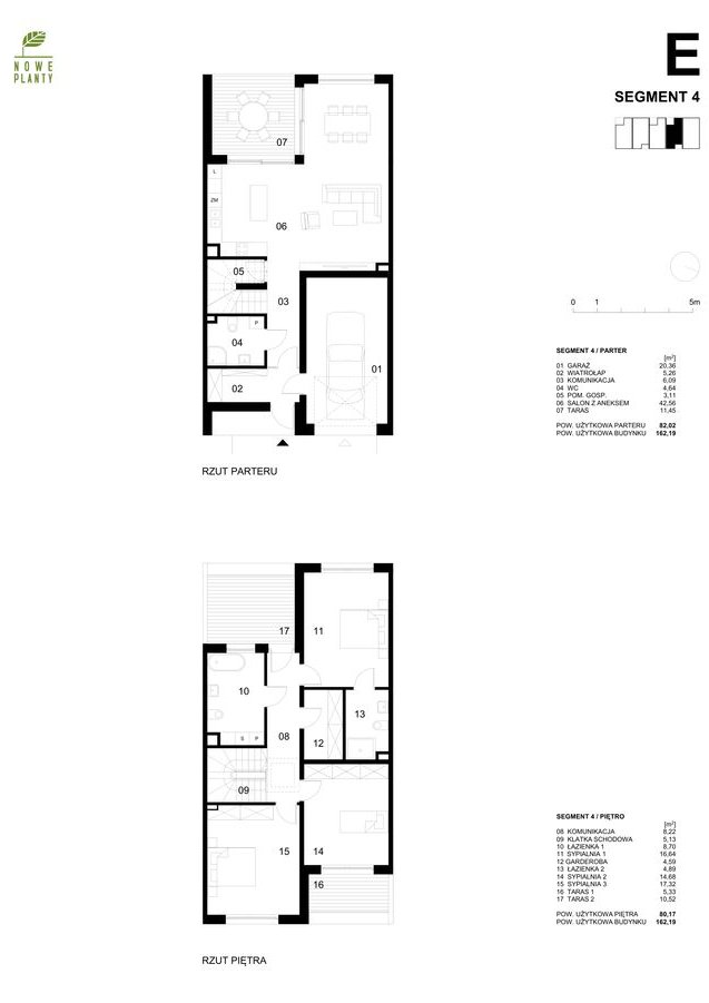 Nowe Planty | 4-pok. dom z dużym ogrodem E-74
