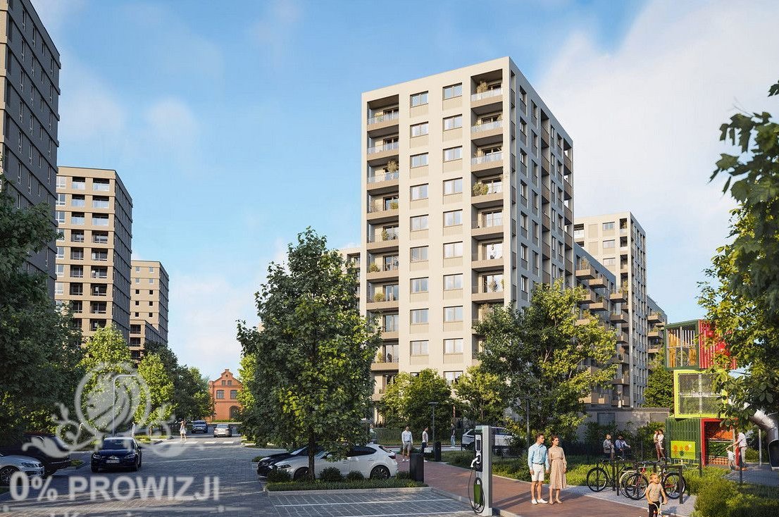 Piękne mieszkanie 2 pokojowe z balkonem w doskonał