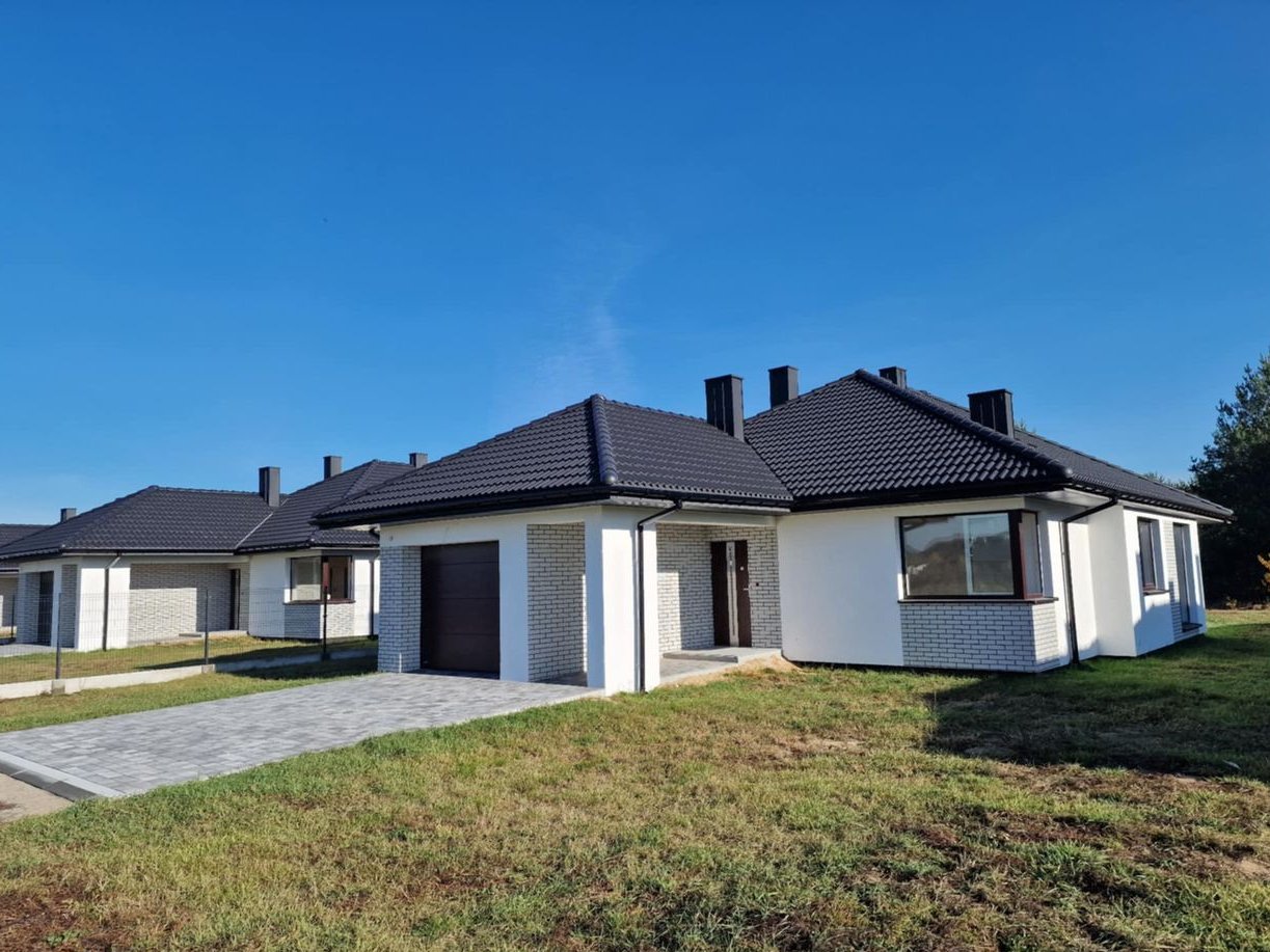 Nowy dom parterowy 129 m² | działka 800 m² |