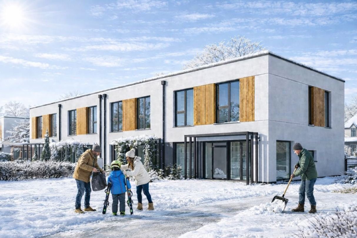 Nowoczesny dom z garażem