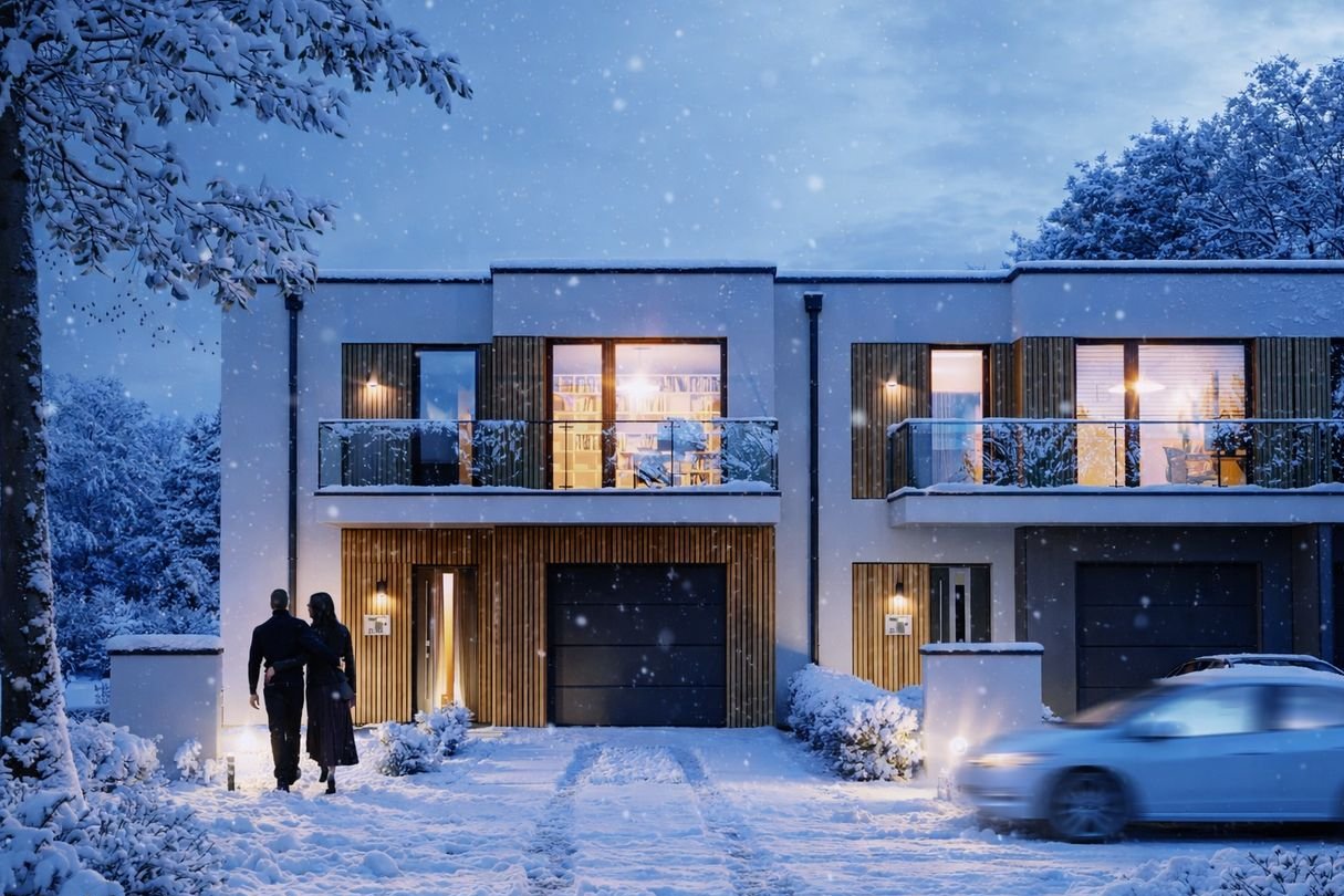 Nowoczesny dom z garażem