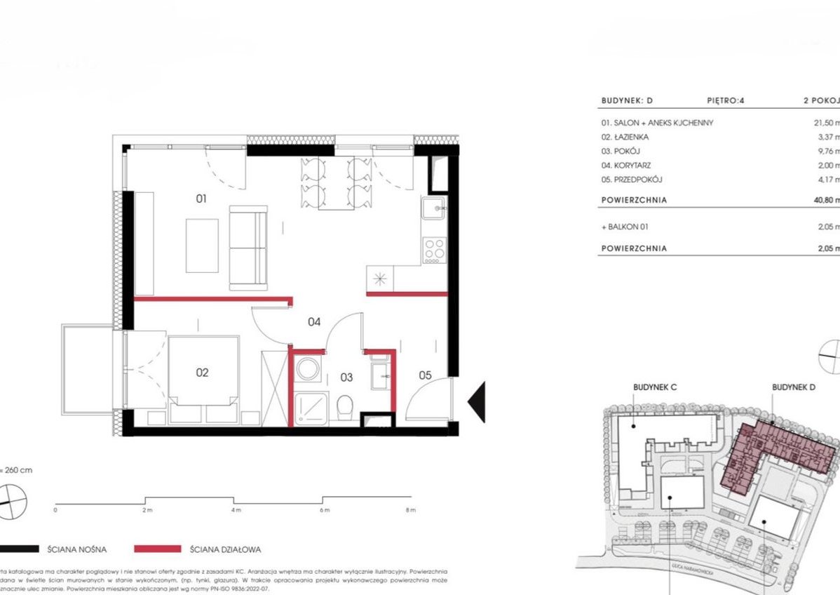 OKNO NAROŻNE // JASNE 41m // Mieszkanie 2 pokojowe WINOGRADY
