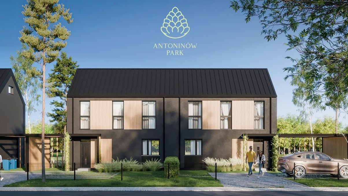 Ostatni WOLNY działka 522 m2 Antoninów Park 92m2 Eko Dom Pompa Foto