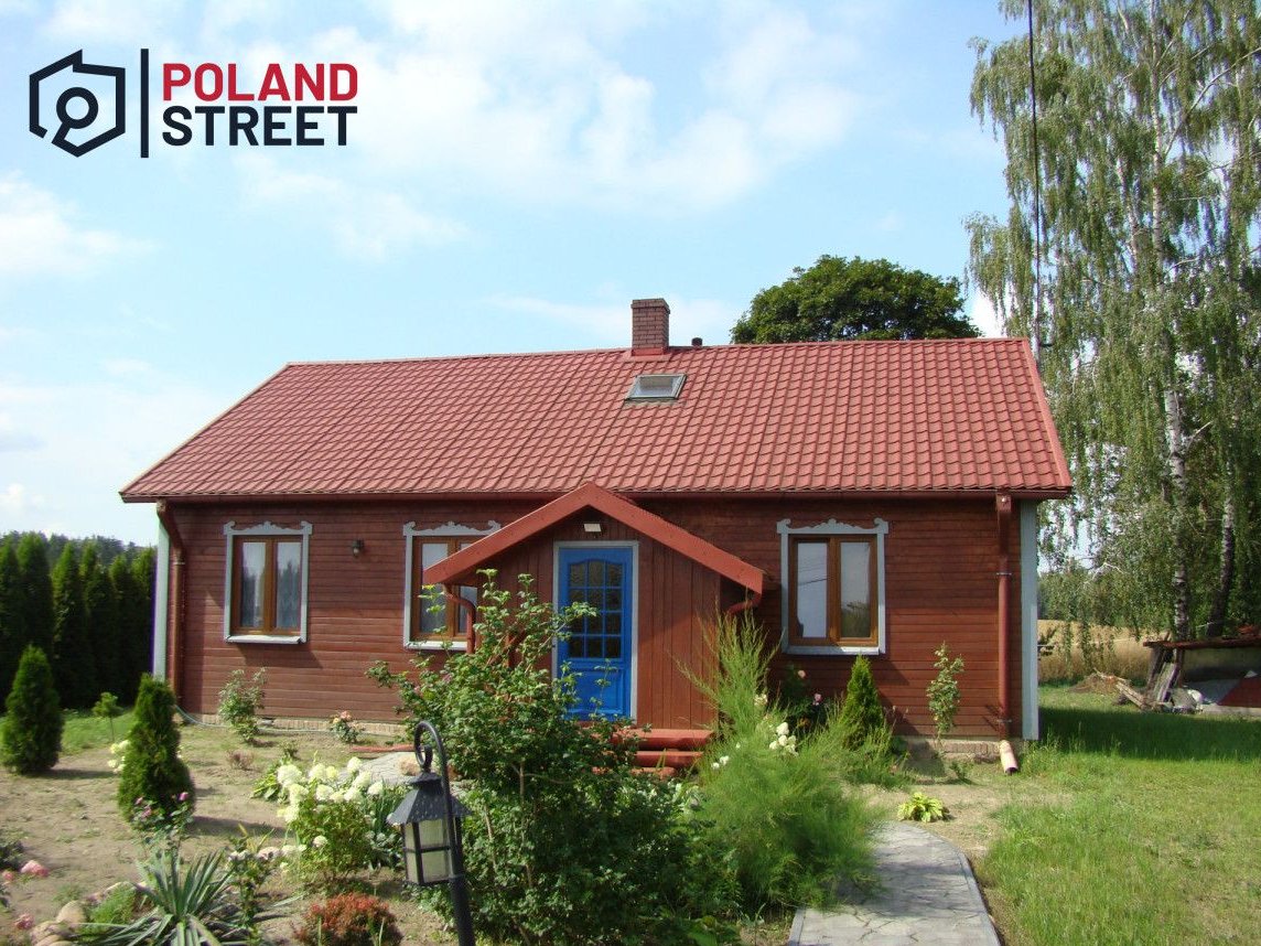 Drewniany dom z duszą na działce 2,63 ha