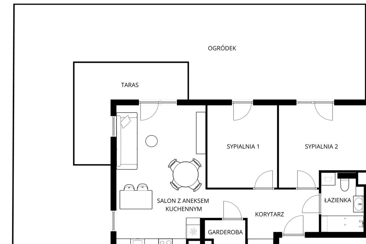 Piękny APARTAMENT z dużym OGRÓDKIEM na SPOKOJNYM osiedlu