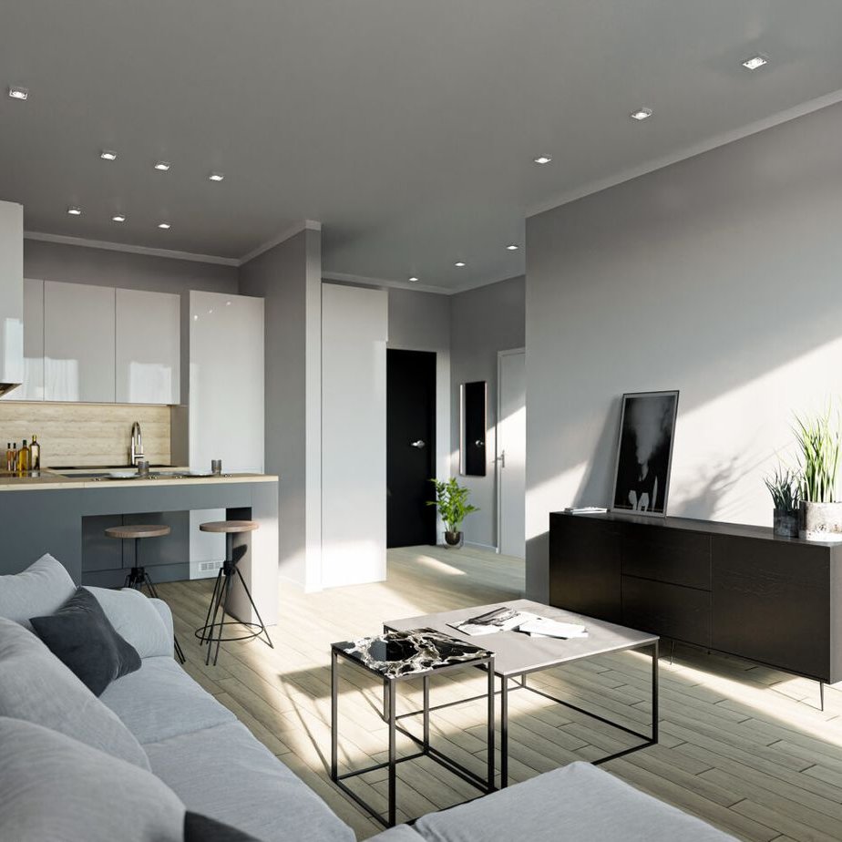 Mieszkanie 38,84 m2 parter - 2 pokoje z przestronnym ogródkiem