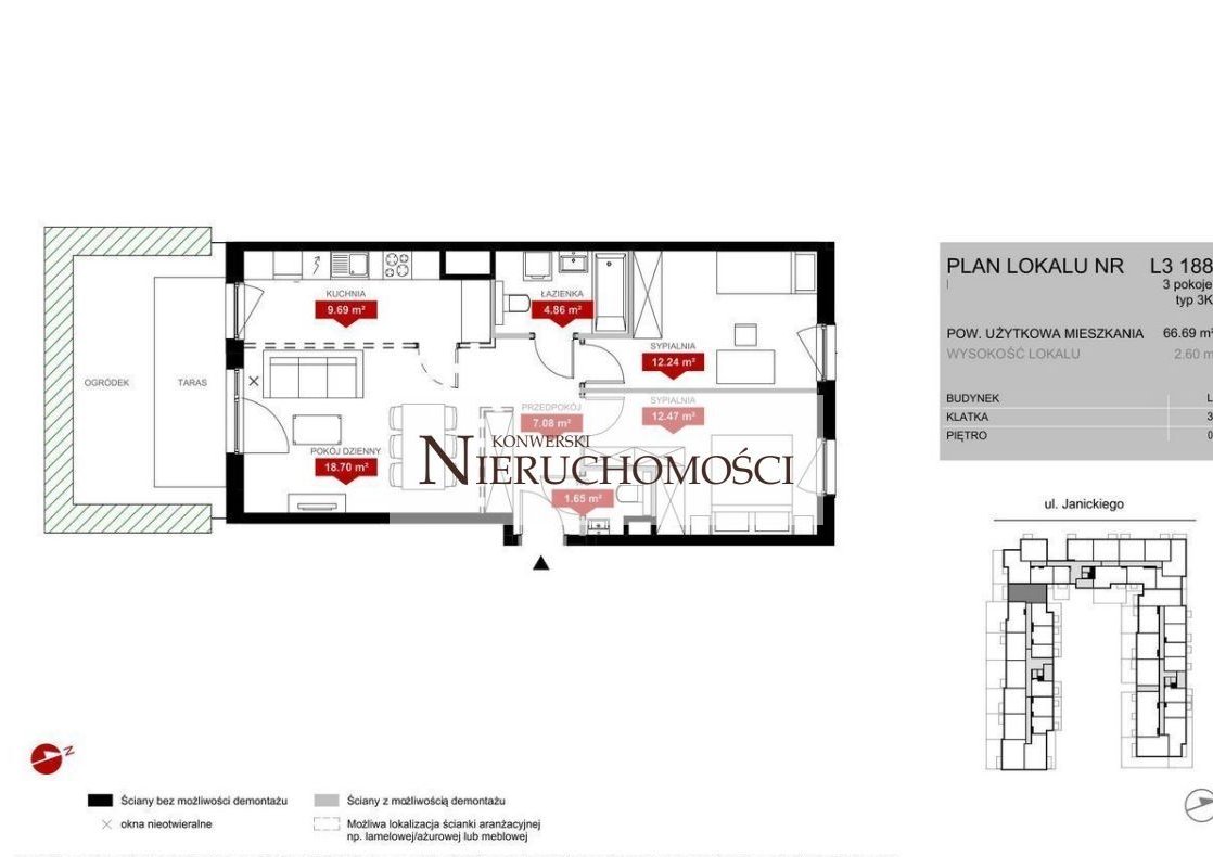 Jeżyce. Blisko Centrum. Blisko Tramwaj. Ogródek