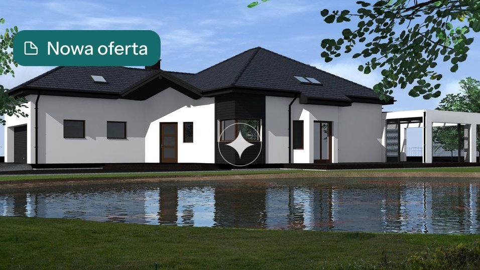 Dom w górach ze stawem Jaszkowa gmina Kłodzko