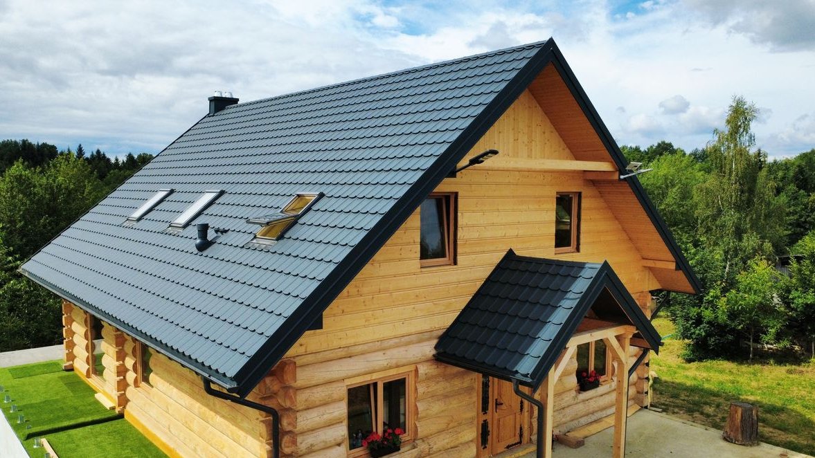 Dom z bala świerkowego | 187 m2 | Chojnik, gm. Gromnik