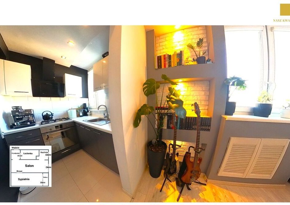 Przytulne mieszkanie z loggią przy Parku Podolskim