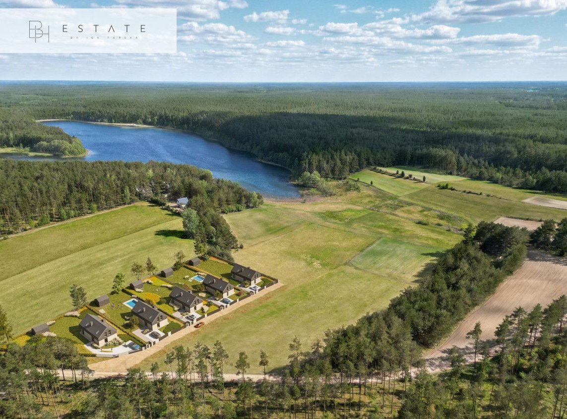 Kaszuby, domy na Kaszubach, domy nad jeziorem