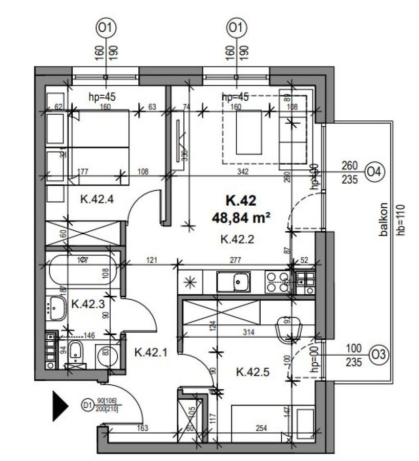 Belweder Park! 3pokojowe w stanie deweloperskim + garaż i komórka!