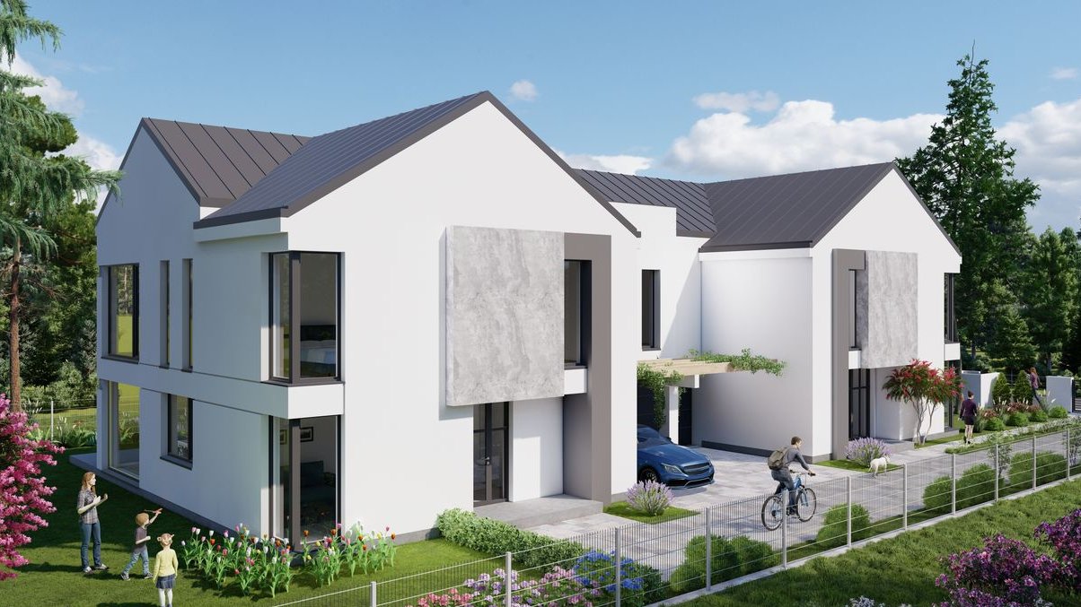 BEZPOŚREDNIO DĄBROWA LEŚNA - piękne domy w prestiżowej lokalizacji