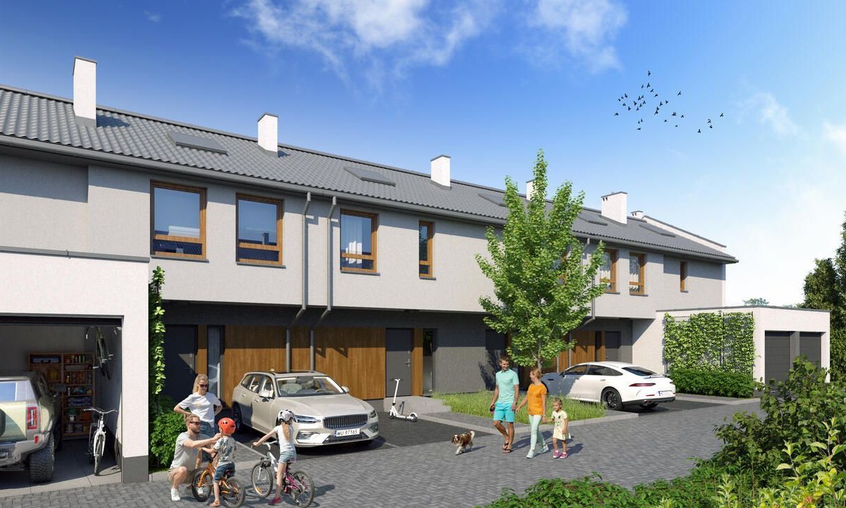 4-pokojowy dom 80m2 + ogródek Bezpośrednio