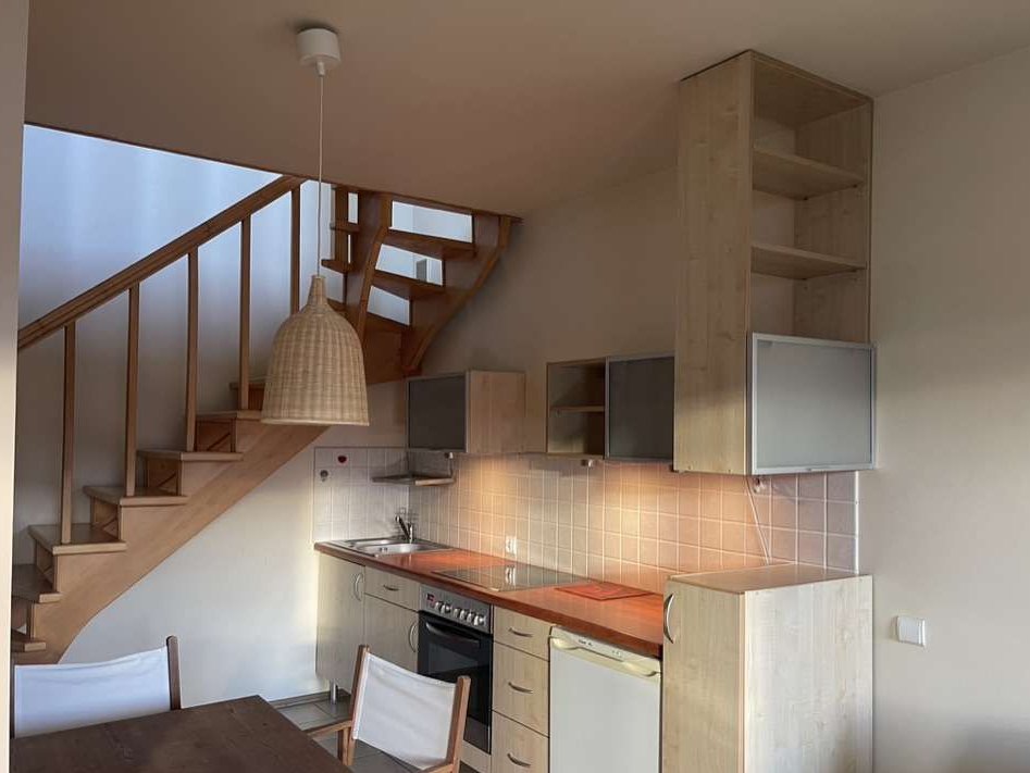 Widokowe mieszkanie dwupoziomowe -dwupokojowe