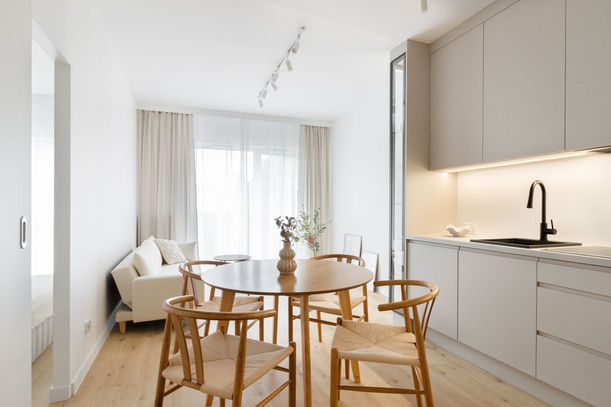 Gotowe do zamieszkania nowe mieszkanie dwupokojowe