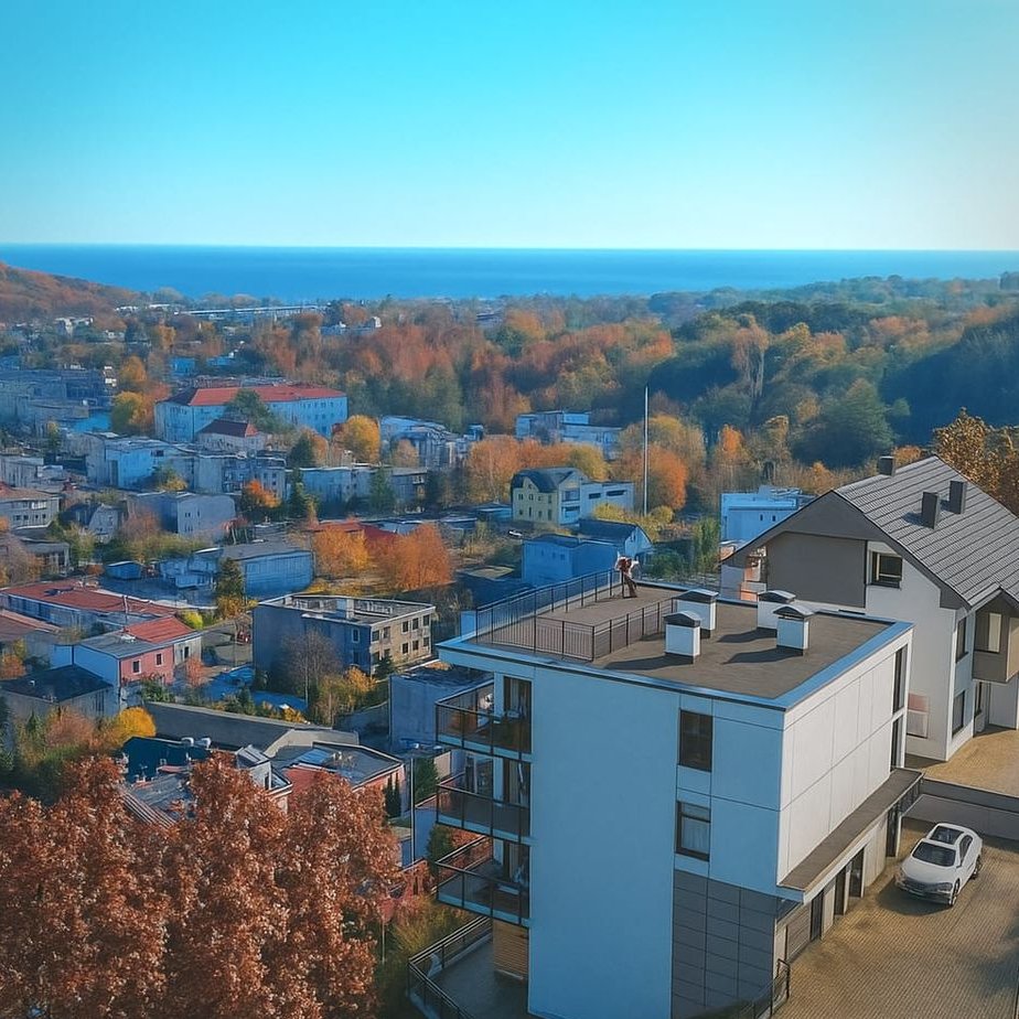 Villa Veduta -mieszkania z piękną panoramą/widokiem na zatokę gdańską