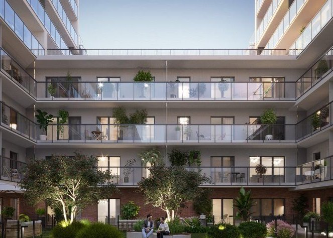 Kompaktowe 2 pokoje, 33 m2 z 2 balkonami