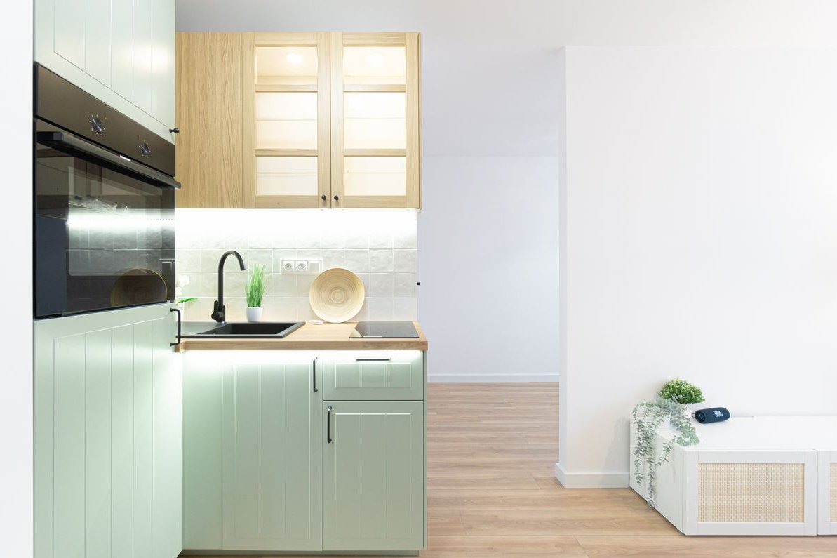 Kawalerka po remoncie na Szczepinie