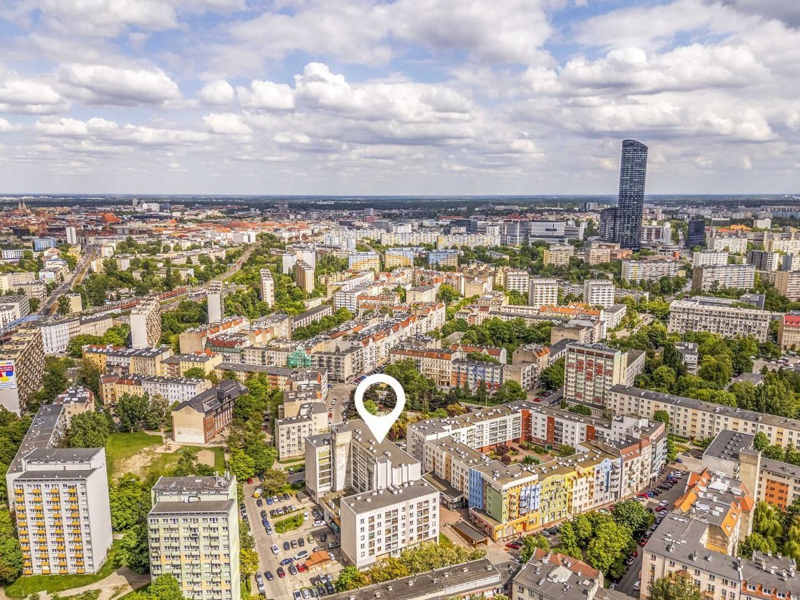 okolice Sky Tower- ulica Żelazna