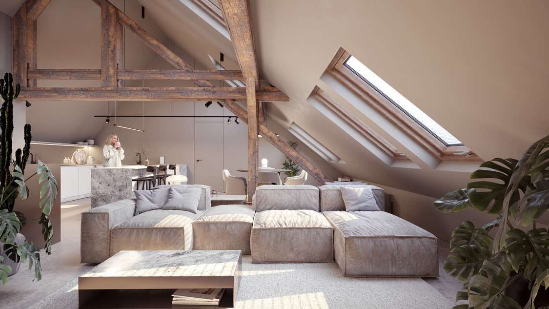 Niesamowite! Wysokość 4,85 m, OSTATNIA kondygnacja, drewniane BELKI